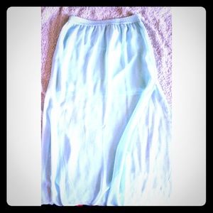 Pretty, Sheer Skirt w/ High Slits